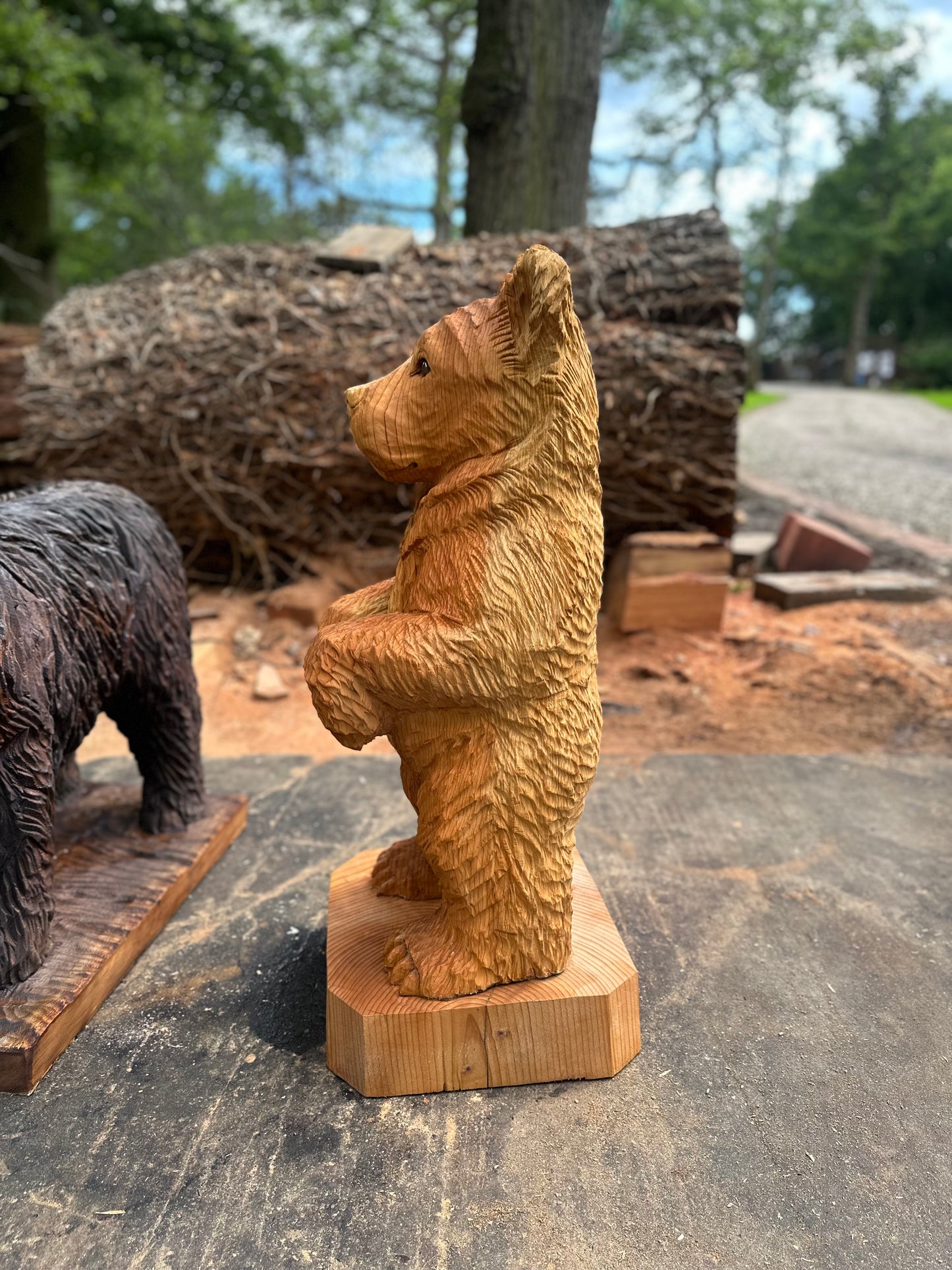 Bear Chainsaw Sculpture
