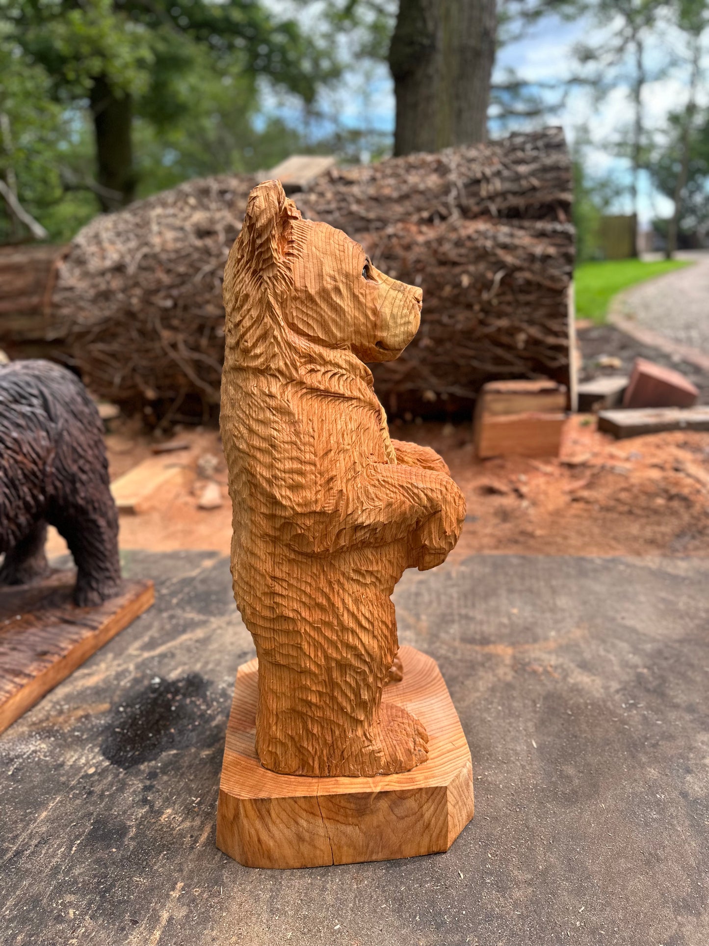 Bear Chainsaw Sculpture