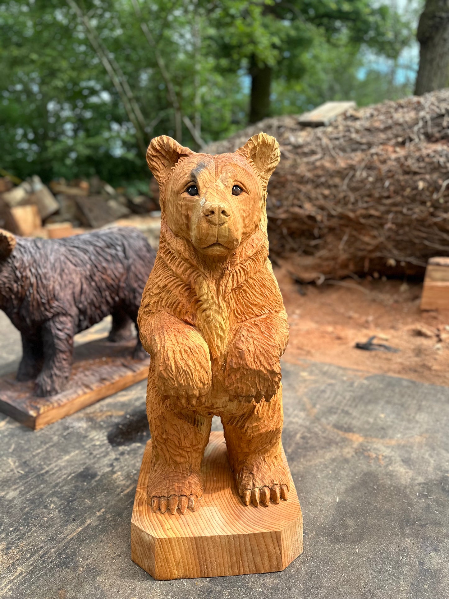 Bear Chainsaw Sculpture